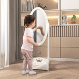 Full Length Mirror for Children, Adjustable to be Viewed from Multiple Angles Dress-up