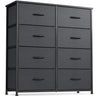 Dresser for Bedroom, 8 Drawer Storage Organizer Tall Wide Dresser for Bedroom Hallway