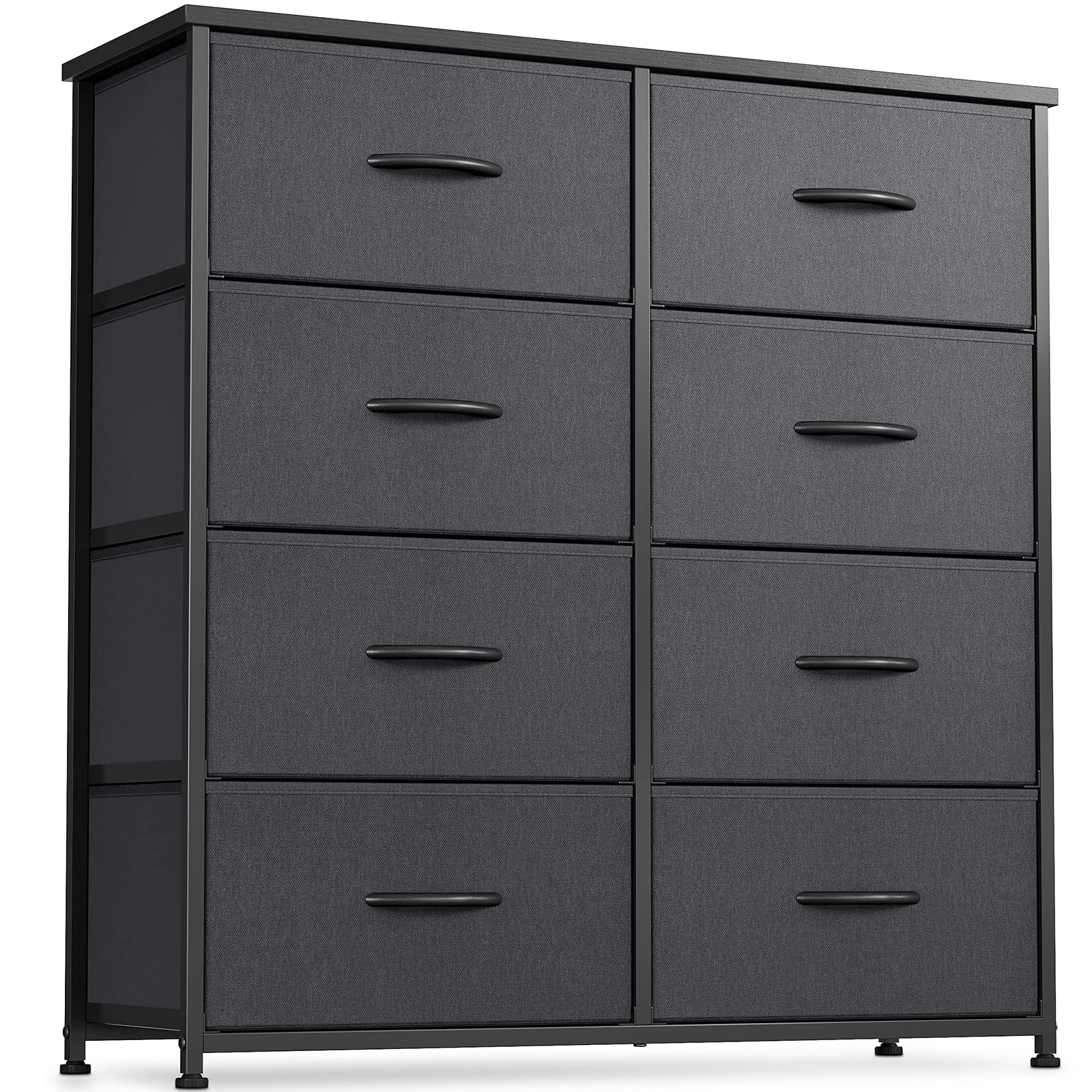 Dresser for Bedroom, Tall Fabric Dresser of Chest
