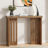 39" Narrow Console Table, Minimalist Entryway Table for Hallway