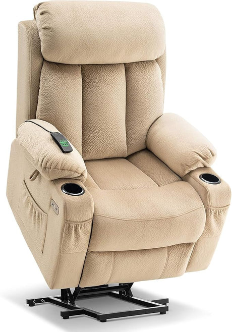 Large Power Lift Recliner Chair with Extended Footrest for Big and Tall Elderly People