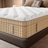 Queen Mattress, 14 Inch Queen Size Mattresses, Hybrid Mattress in a Box