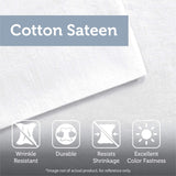 Lola Sateen Cotton Comforter Set-Casual Medallion Floral Design All Season