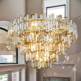 Large Chandeliers for High Ceilings Gold Crystal Chandelier