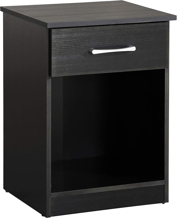 Lindsey 1 Drawer RTA Nightstand in Cherry