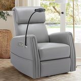 270° Power Swivel Glider Recliner Chair with Removable Mobile