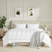 Duvet Insert Cotton Comforter King Size White Down Alternative