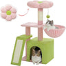 PETEPELA Cat Tree for Small Indoor Cats