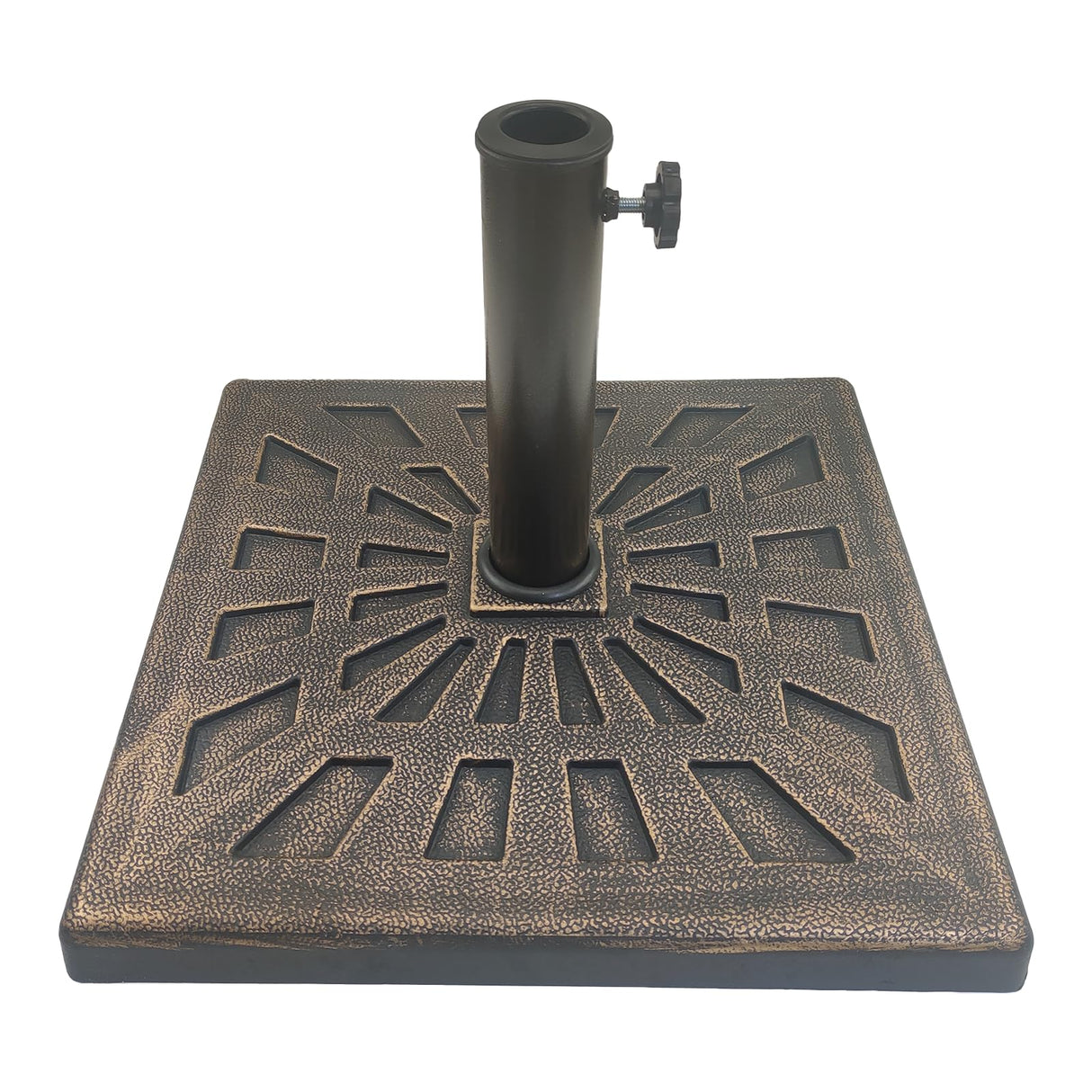 33 lb Square Heavy Duty Patio Market Table Umbrella Base Stand Weight