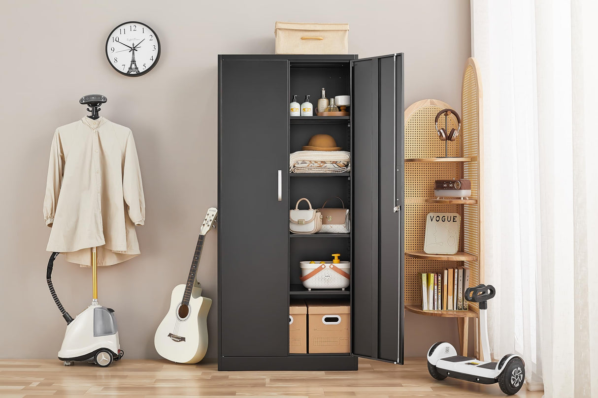 Metal Storage Cabinet, Kitchen Pantry Cabinet, Storage Cabinet