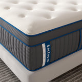 King Mattress,14 Inch Medium Plush Hybrid Mattress,Cooling Gel Memory Foam