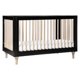 3-in-1 Convertible Crib with Toddler Bed Conversion Kit in Canyon/Washed Natural,