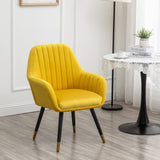 Tuchico Accent, one chair, Yellow Velvet