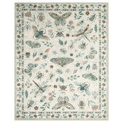 Lahome Insect 8x10 Area Rugs, Soft Washable Rugs 8x10 Living Room Rugs for Bedroom Dining Room, Ultra-Thin Modern Rug Stain Resistant Large Carpet Accent Rugs for Office Kids Nursery (8'x10',Beige)