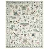 Insect Washable Area Rug 8x10 - Soft Non-Slip Bedroom Carpet