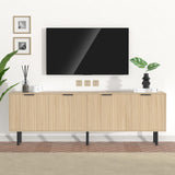 TV Stand for 75 Inch TV, Entertainment Center with Storage