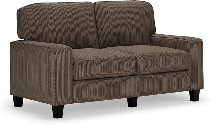 Palisades 73" Track Arm Sofa, Easy Care Polyester, Soft Pillow Back,