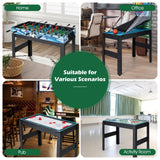 14-in-1 Multi Game Table, Combo Game Table w/Foosball, Air Hockey, Pool