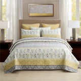 Queen Quilt Set, 3-Piece Queen Size Quilt Sets with 2 Pillow Shams