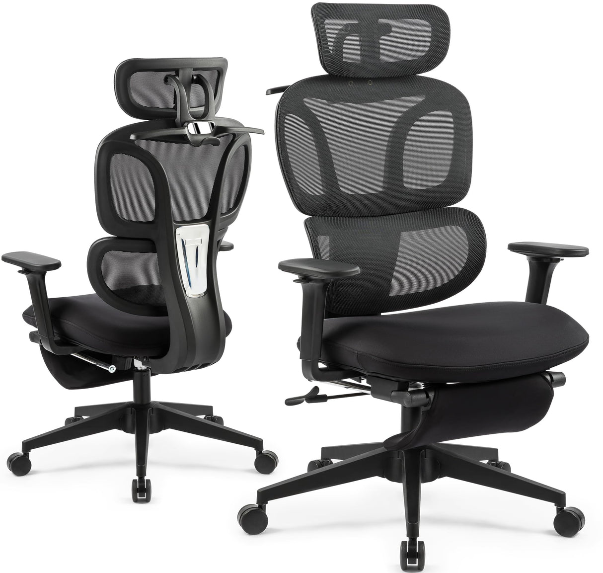 Mesh Office Chair, High Back Desk Executive Computer Chair with Hanger,