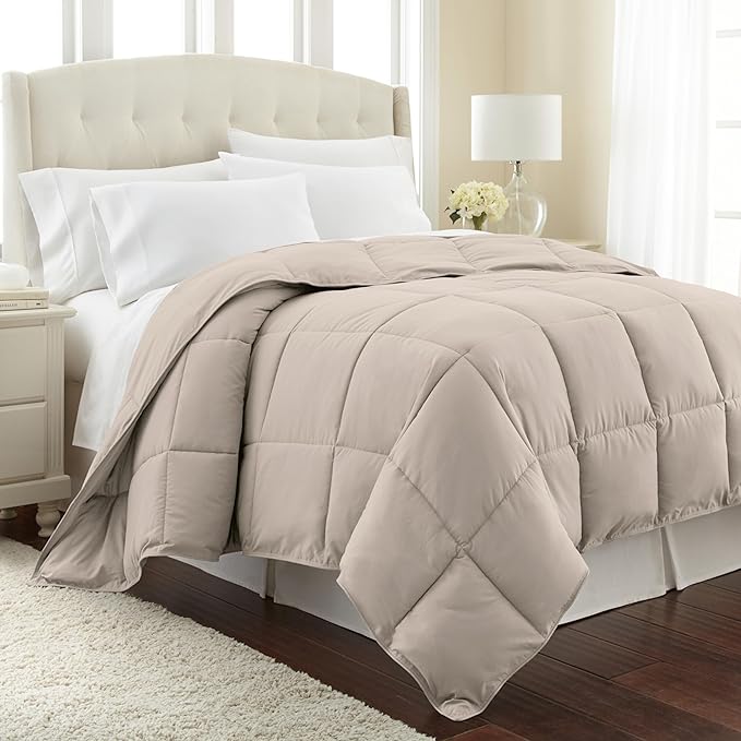 Queen Size Comforter Grey Lightweight Comforter Duvet Insert Down Alternative