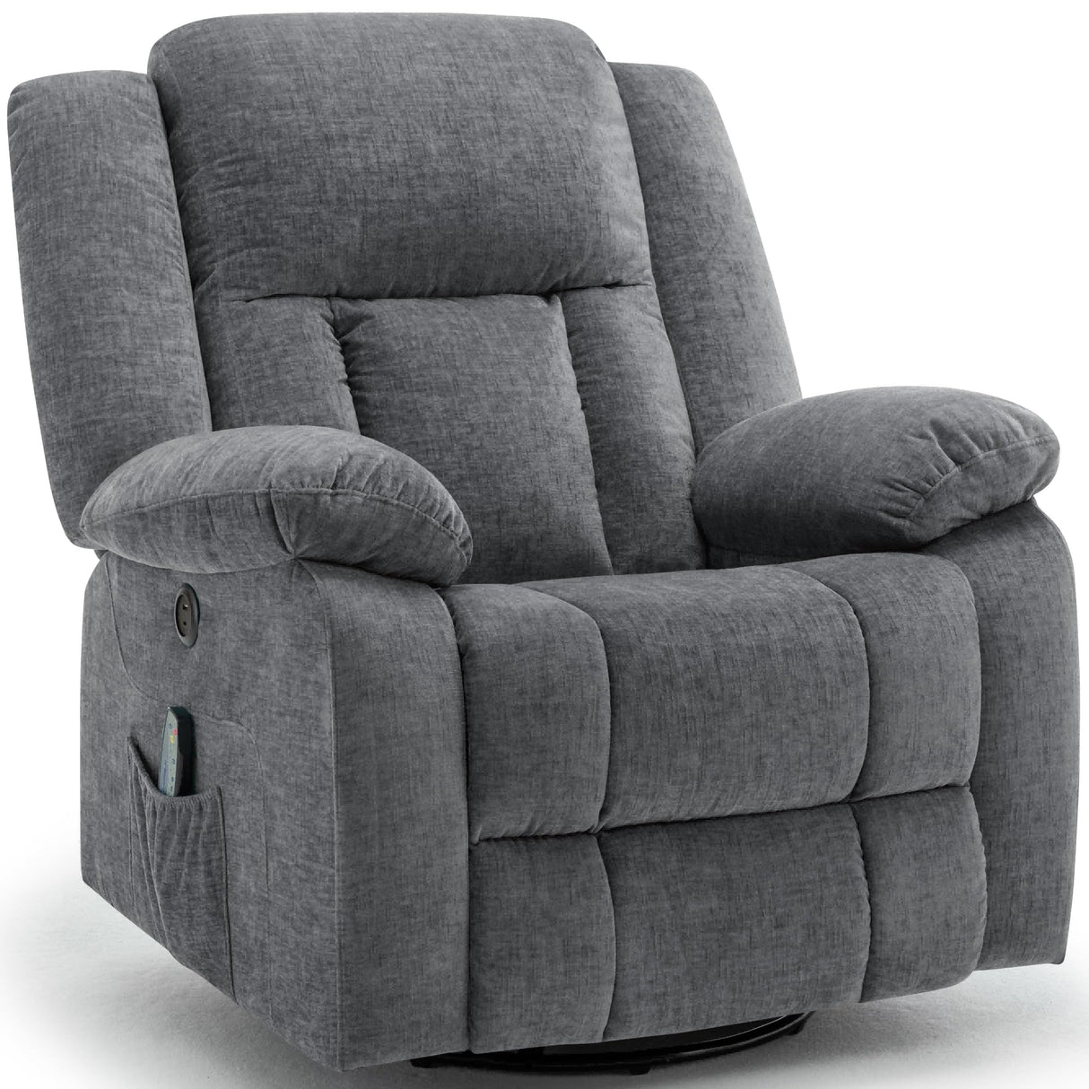 Rocker Recliner Chair, Glider Recliner Chairs for Adults, 360° Swivel Recliner