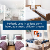 Twin XL Mattress Topper, Extra Thick Pillowtop, Cooling Mattress Topper, Plush Mattress Pad Cover 400TC Cotton Top Protector with 8-21 Inch Deep Pocket 3D Snow Down Alternative Fill