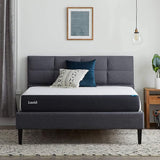 10 Inch Memory Foam Mattress - Medium Feel - Infused with Bamboo Charcoal and Gel -