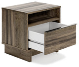 Sign Shallifer Traditional 1 Drawer Nightstand