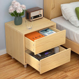 Nightstand with 2 Drawer, Bed Side Tables