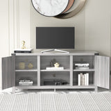 TV Stand, 65 Inch TV Farmhouse Entertainment Center with Double Barn