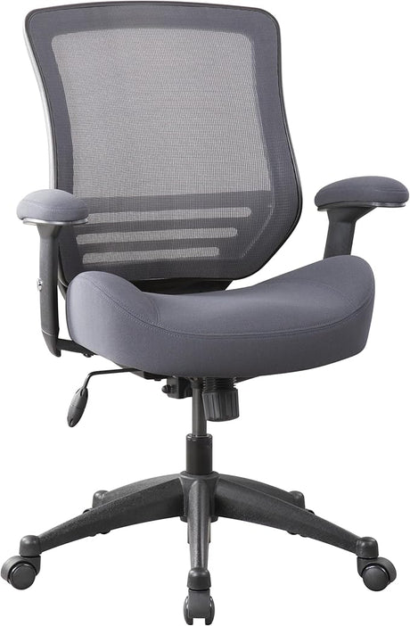 Ergonomic Mesh Computer Desk Office Chair with Super Soft Adjustable Arms