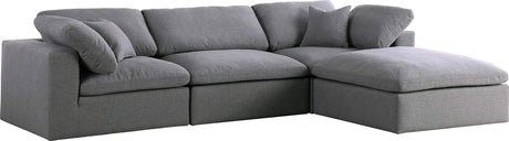 Serene Collection Modern | Contemporary Deluxe Comfort Modular Sectional