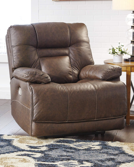 Wurstrow Power Recliner, Umber