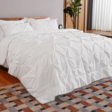 Queen Comforter Set-7 Pieces Queen Bedding Sets, Bed in a Bag Queen with Comforter,