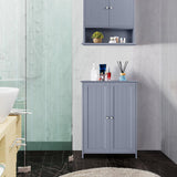 Bathroom Floor Cabinet, Modern Storage Freestanding Organizer Cabinet