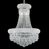 10 - Light Unique Empire Crystal Chandelier for Foyer Entryway Living Room Dining Room