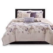 Luna Quilt Modern Classic Design All Season, Breathable Coverlet