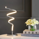 JYL7026A Scribble 19.75" Modern Dimmable Metal Integrated LED Table Lamp Contemporary,Minimalist,Modern,