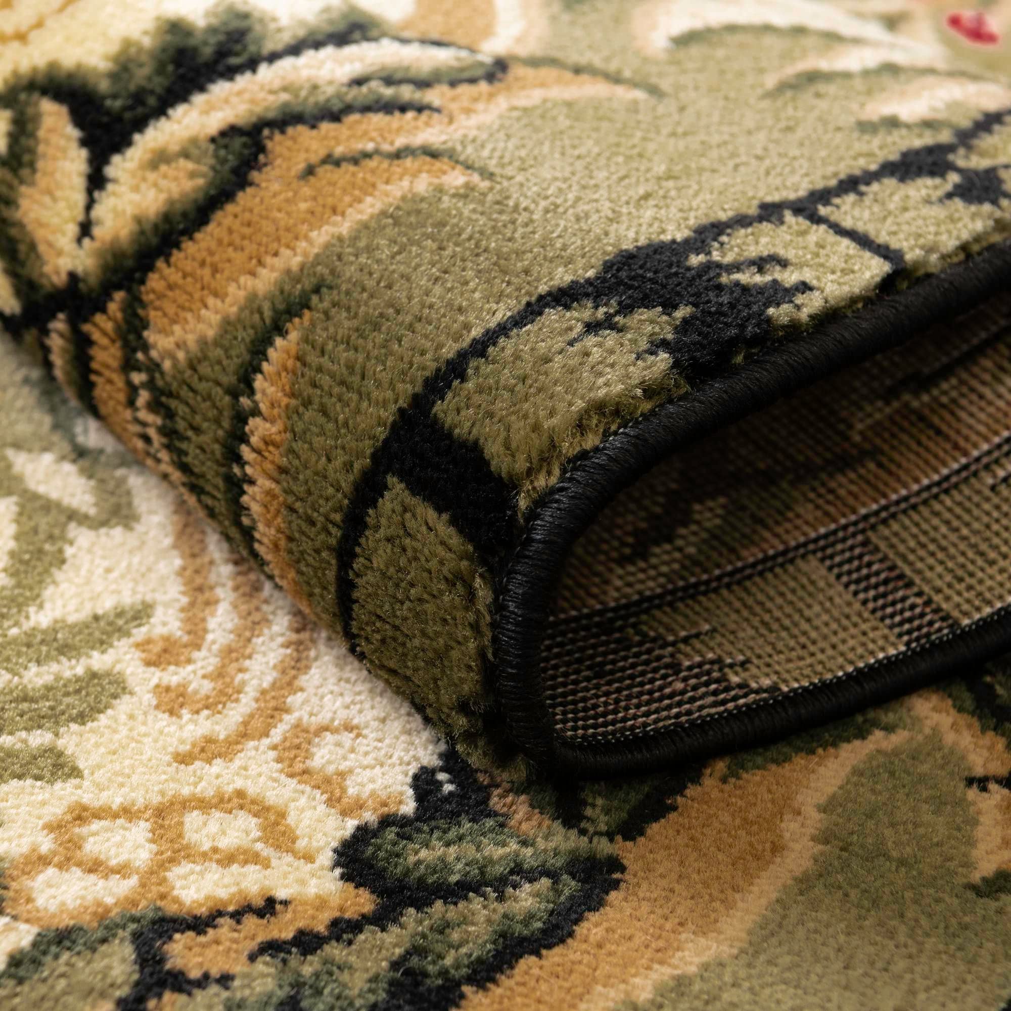 Rugs.com Pastoral Collection Rug – 10' x 14' Cream Medium Rug Perfect for Living Rooms, Large Dining Rooms, Open Floorplans