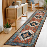 Boho Runner Rugs for Hallway 2x10 Extra Long Washable Non-Slip Hallway