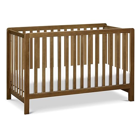 Carter's by Colby 4-in-1 Low-Profile Convertible Crib in Navy Blue, Greenguard Gold Certified