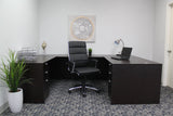 CaressoftPlus Executive Chair, Traditional, Metal Chrome Finish