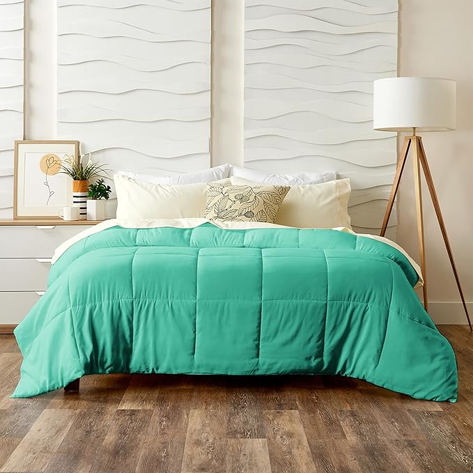 Luxury Down Alternative Comforter - Rayon Derived from Bamboo - Bedroom Essentials