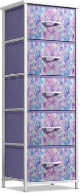 Kids Bedroom - Chest of 5 Drawers, Tall Storage Tower