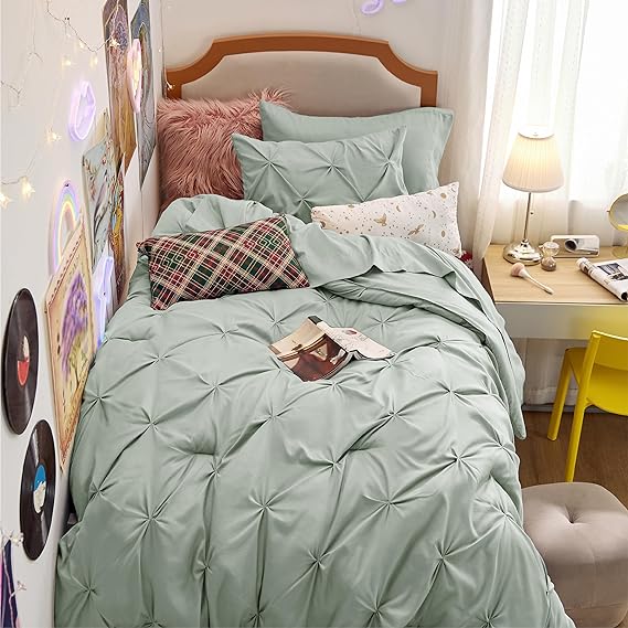 Twin/Twin XL Comforter Set with Sheets - 5 Pieces Twin Bedding Sets