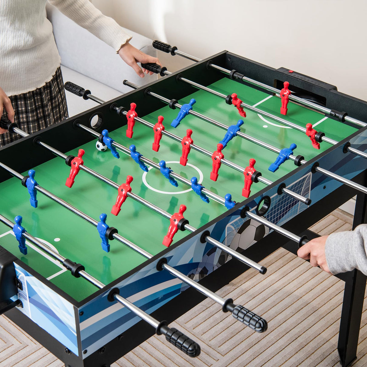 14-in-1 Multi Game Table, Combo Game Table w/Foosball, Air Hockey, Pool