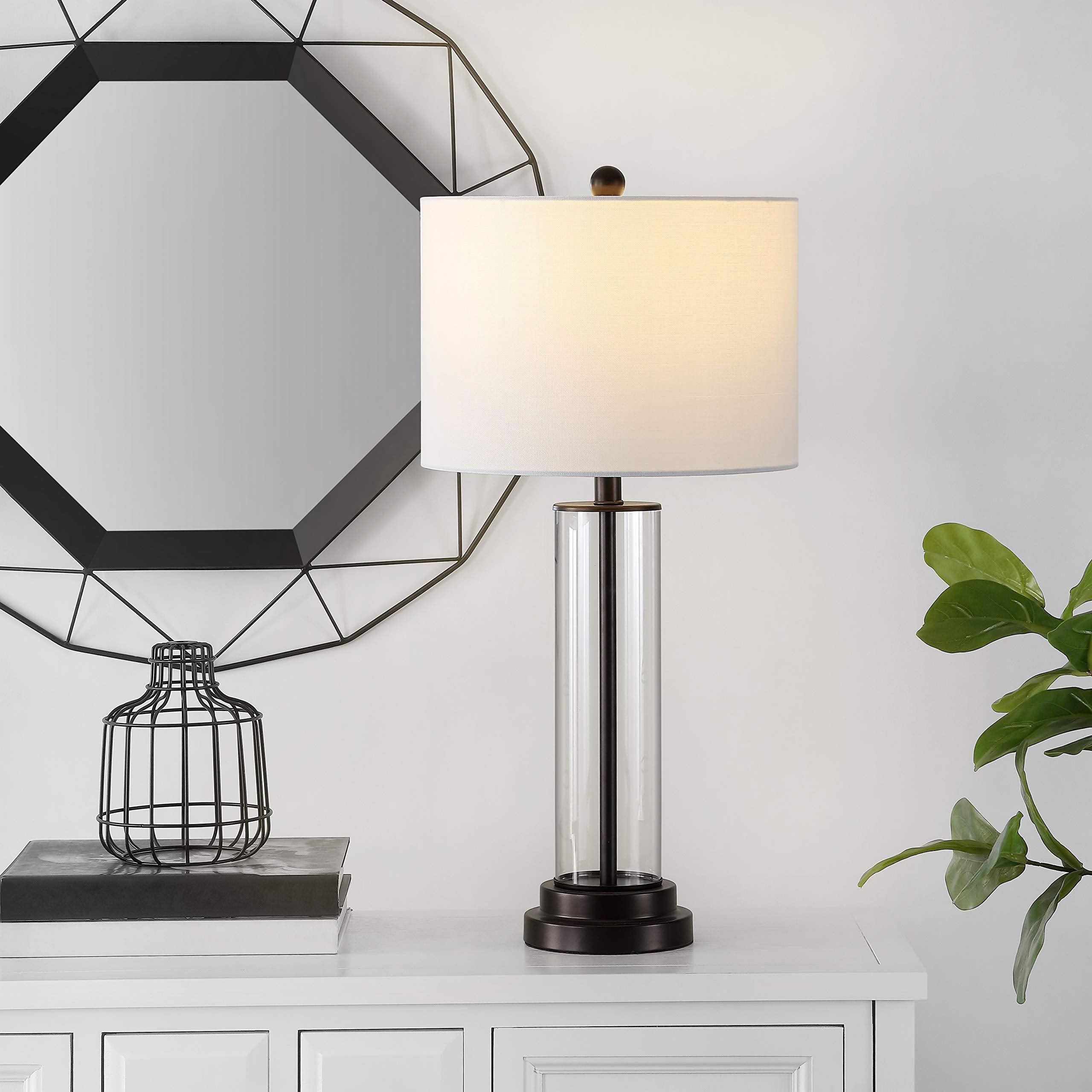 Lighting Collection Cassian Modern Contemporary Farmhouse Clear