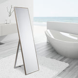 Empire Art Direct Traverse Modern Cheval, Floor Mirror Solid Wood Frame Covered with Beveled Clear MirrorPanel, 64" x 1.3" x 18"