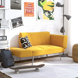 Novogratz Futon, Mustard, Mustard Yellow (2042229)